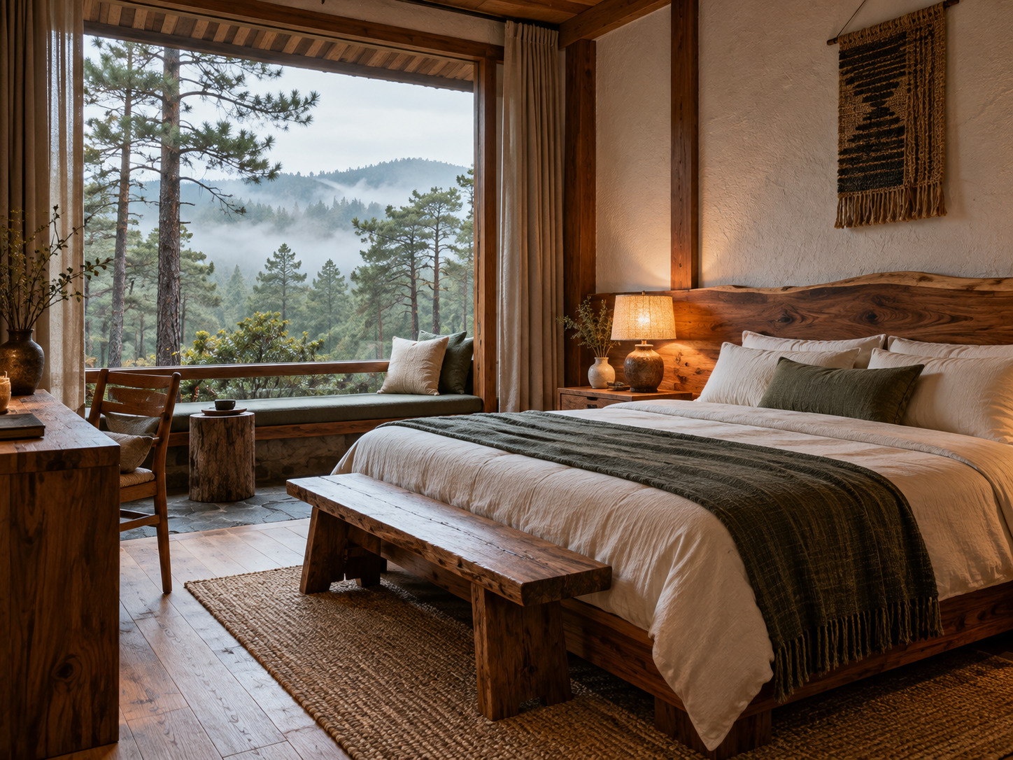 Ảnh minh họa decor homestay tại Măng Đen